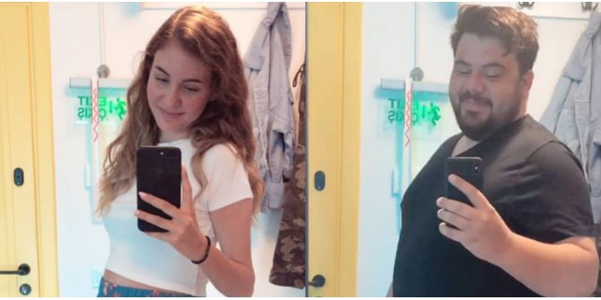 Eser Yenenler’den Komik Poz