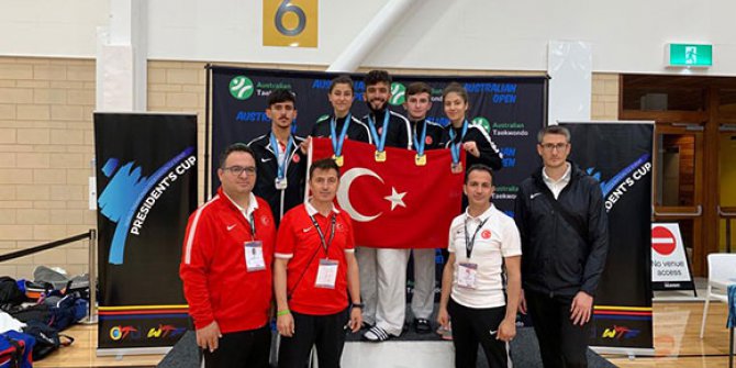 Para-taekwondoculardan 5’i Bir Yerde