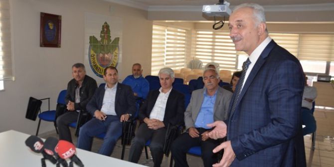 Şahin’den Tatlıoğlu’na Plaket