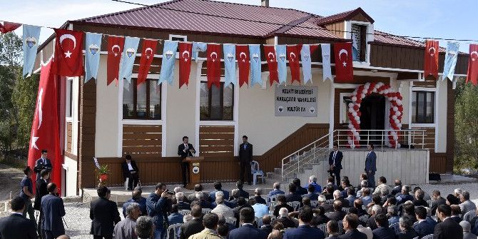 Kelkit’te Devlet-millet İşbirliğiyle Yapılan Kültür Evinin Açılışı Gerçekleştirildi