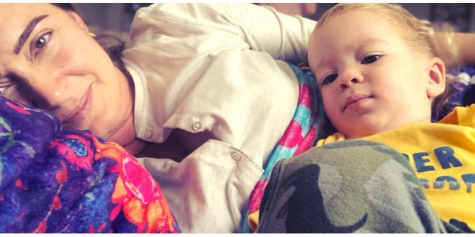 Ceyda Düvenci Oğlunun Doğum Gününü Kutladı