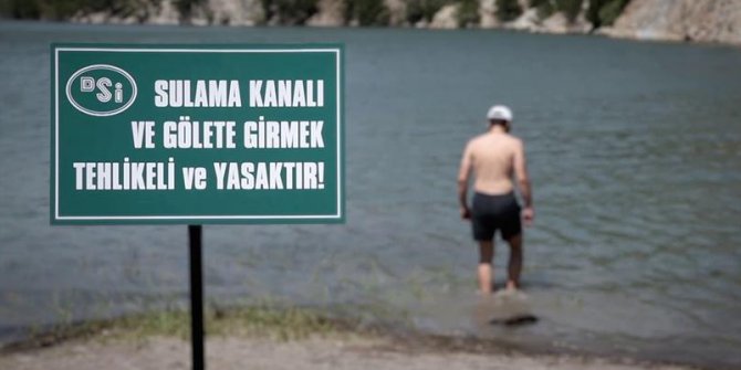 Sulama Kanalı, Baraj Ve Göletler Yüzmek İçin Değildir