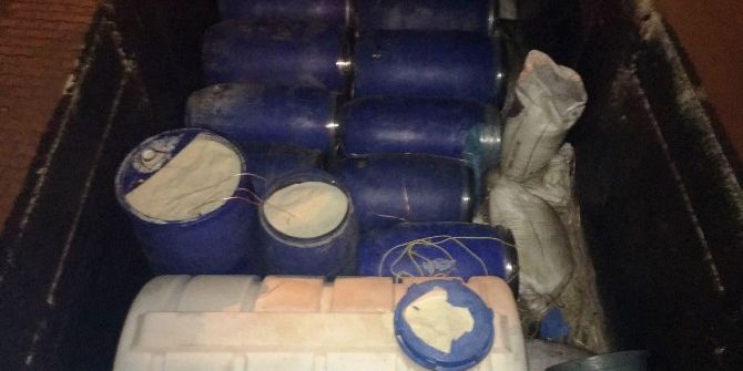 Erciş’te Kamyondaki 4 Tonluk Bombanın Düzenekleri İptal Edildi