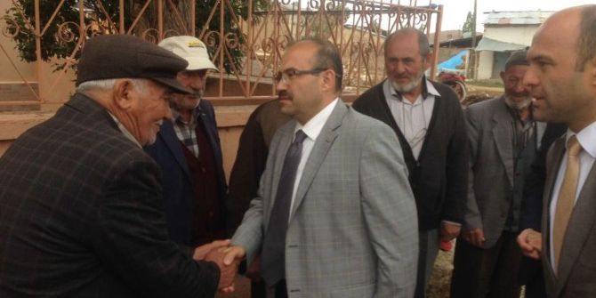 Vali İsmail Ustaoğlu, Oruçbeyli Ve Çorak Köylerini Ziyaret Etti