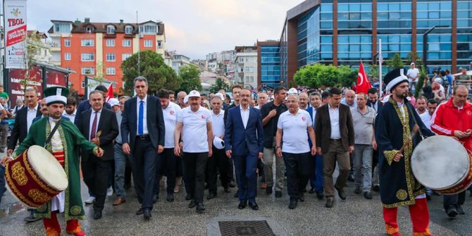 Ordu Şehitlerine Yürüdü