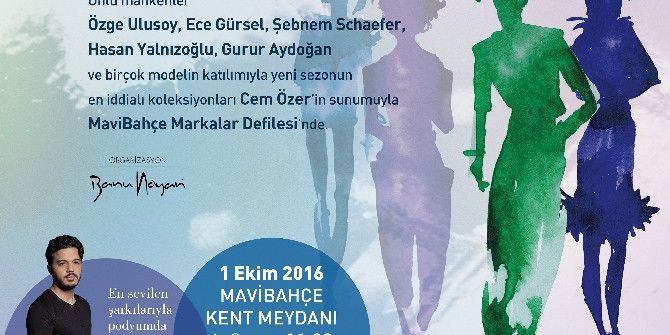 Mavibahçe’de Markalar Defilesi