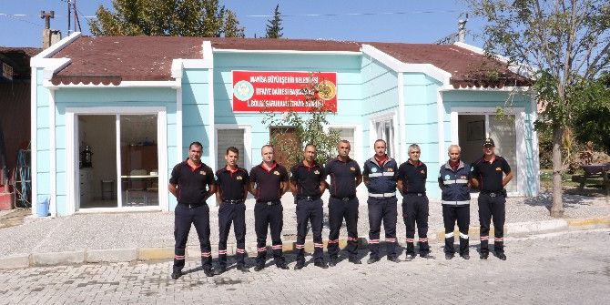 Saruhanlı İtfaiyesi Yeni Binasında Görevine Başladı