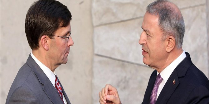 Bakan Akar Abd’li Mevkidaşı İle Telefonda Görüştü