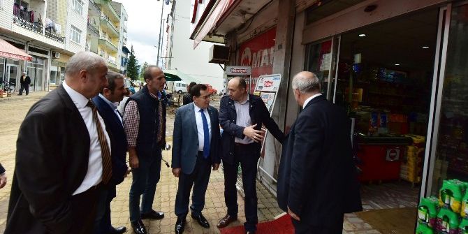 Ttso Başkan Ve Yönetim Kurulu Üyeleri Selden Zarar Gören Beşikdüzü’nü Ziyaret Etti