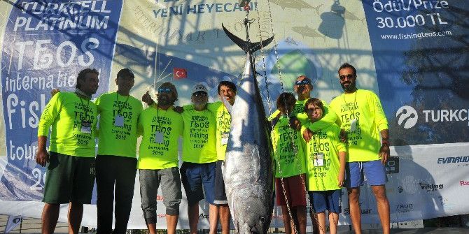 Teos Balıkçılık Turnuvası Tamamlandı