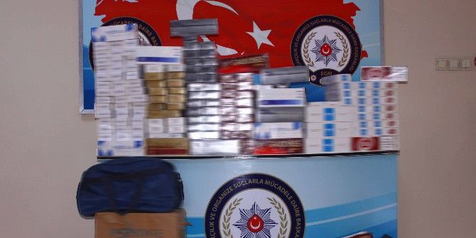 Erzincan’da 2 Bin 450 Paket Kaçak Sigara Ele Geçirildi