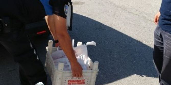Emniyetten İhtiyaç Sahibi Vatandaşlara Kurban Eti