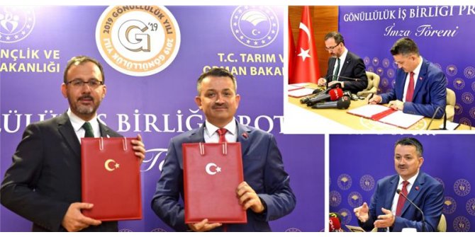 İki Bakanlıktan Örnek Protokol