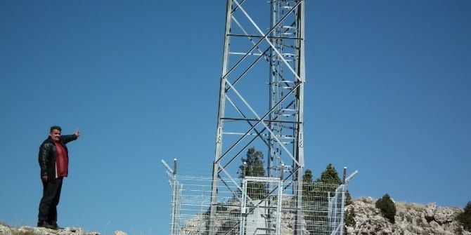 Vatandaşlar Yaylaya Kurulan Baz İstasyonunun Çalışmasını Bekliyor