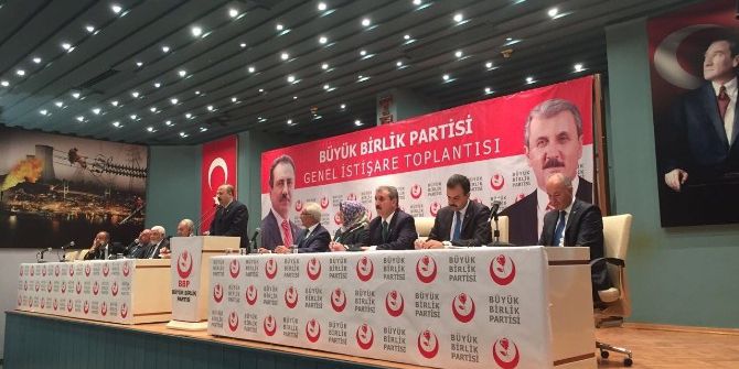 Bbp Eskişehir Heyeti Ankara’da Düzenlenen İstişare Toplantısına Katıldı