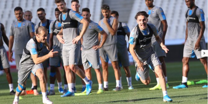 Trabzonspor’un Aek Maçı Hazırlıkları Tamam