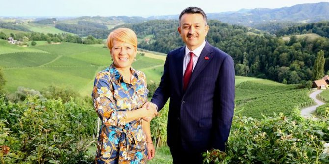 Tarım Ve Orman Bakanı Slovenya’da Önemli Temaslarda Bulundu