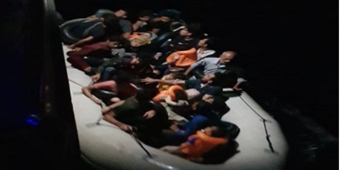 Didim Açıklarında 27 Düzensiz Göçmen Yakalanmıştır