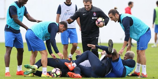 Trabzonspor Kardemir Karabükspor Maçı Hazırlıklarını Sürdürüyor