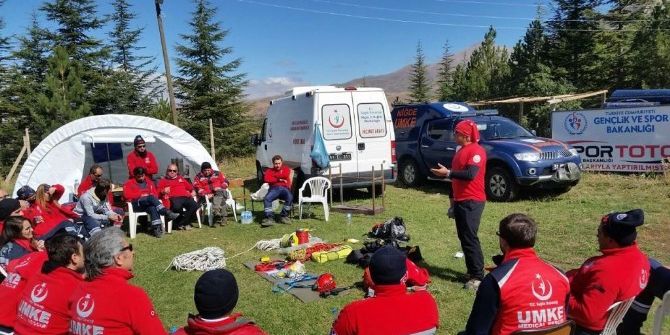 3 İlden Oluşan Umke Ekipleri Niğde Tatbikatı Sona Erdi