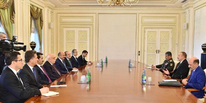 Bakan Avcı, Aliyev’le Görüştü