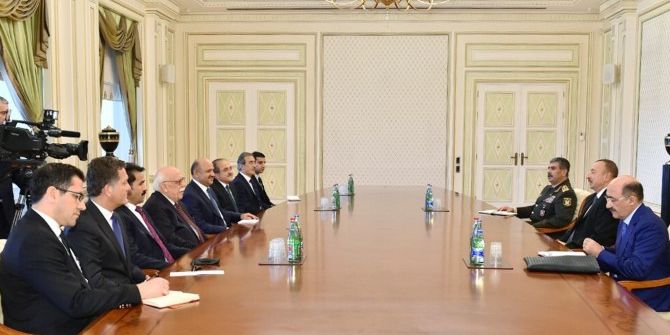 Bakan Işık, Aliyev’le Görüştü