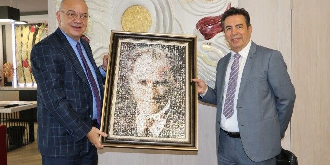 Bayraktar’dan Başkan Ergün’e Taziye Ziyareti