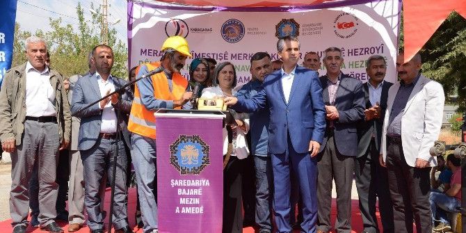 Hazro Kültür Ve Yaşam Merkezi’nin Temeli Atıldı