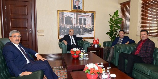 Başkan Tiryaki’den, Vali Demirtaş’a Ziyaret