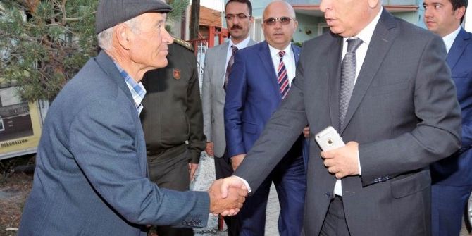 Vali Yıldırım Şehit Piyade Uzman Çavuş Mehmet Esen’in Mevlit Programına Katıldı