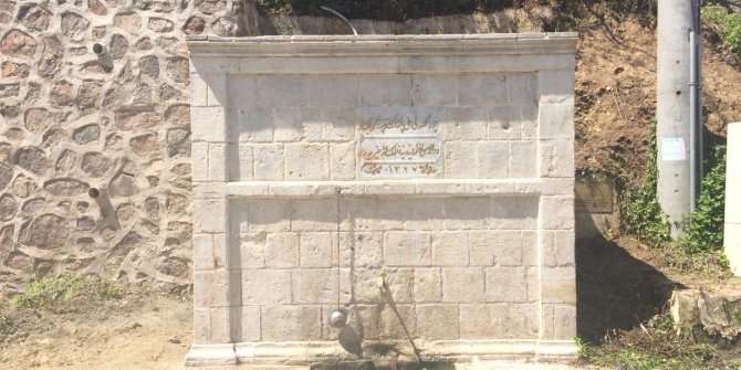 Tarihi Çeşmeler Onarılıyor