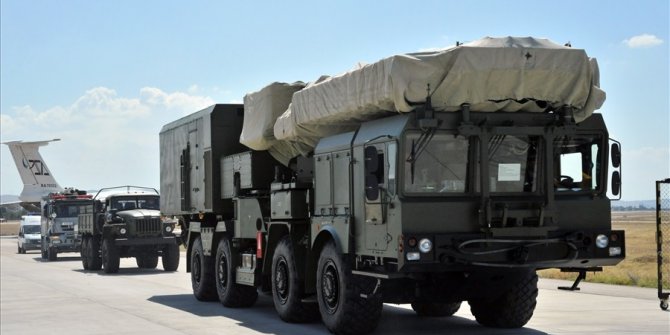 S-400 Uzun Menzilli Bölge Hava Ve Füze Savunma Sisteminin İkinci Batarya Malzemelerinin İntikali Tamamlandı