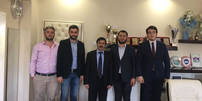 Onuk’tan Özbek’e Nezaket Ziyareti