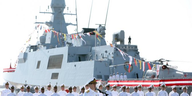 Tcg Kınalıada Hizmete Girdi