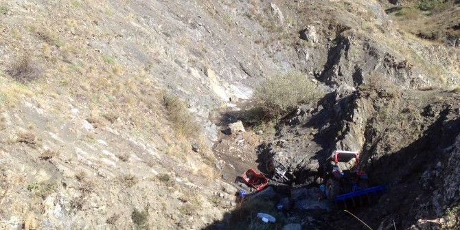 Kelkit’te Traktör Kazası