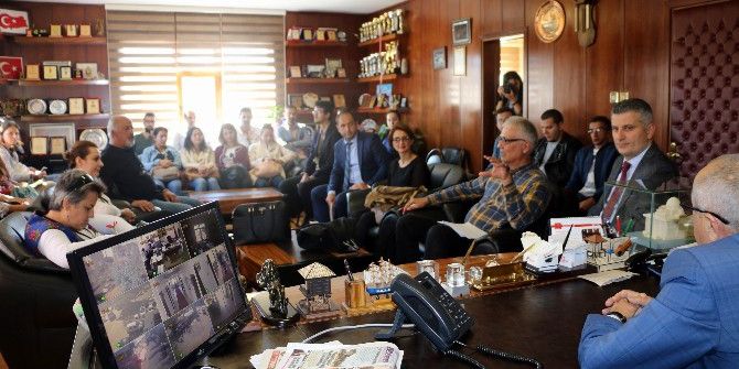 Halk Sağlığı Gezici Eğitim Semineri Heyetinin Marmaraereğlisi Ziyareti