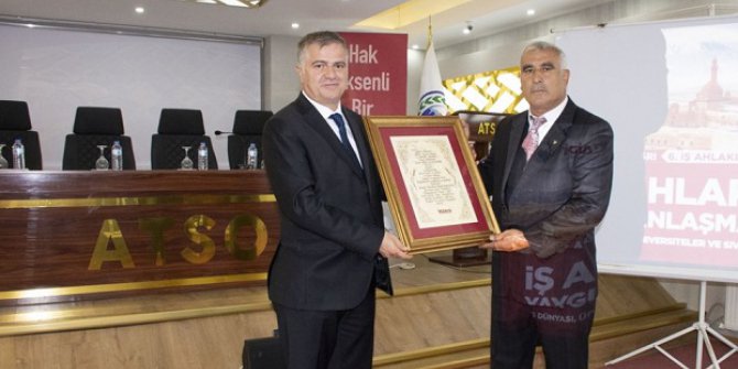 “İş Ahlakının Yaygınlaşmasını Hedefliyoruz”