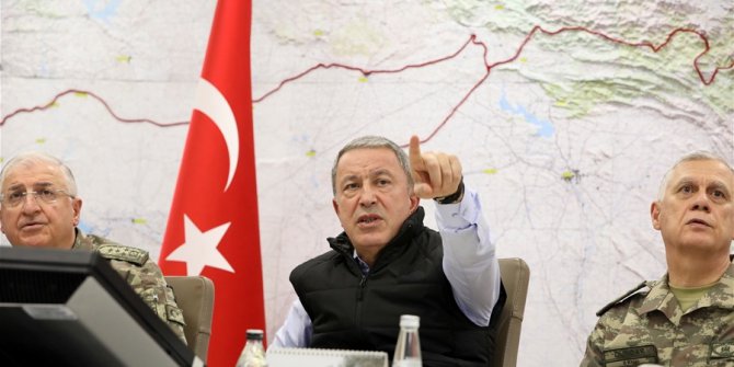 Bakan Akar Ve Komutanlar Barış Pınarı Harekâtı’nı Sevk Ve İdare Ediyor