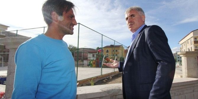 Başkan Memiş, Semt Sahalarını İnceledi