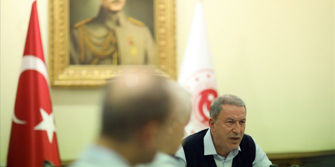 Bakan Akar, Fransa Savunma Bakanı Parly İle Görüştü