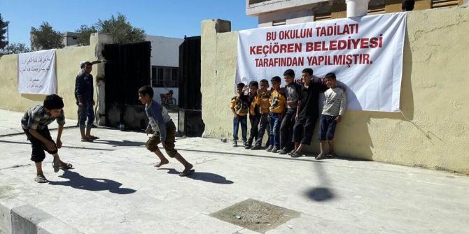 Keçiören Belediyesi’nden Cerablus’a Eğitim Desteği