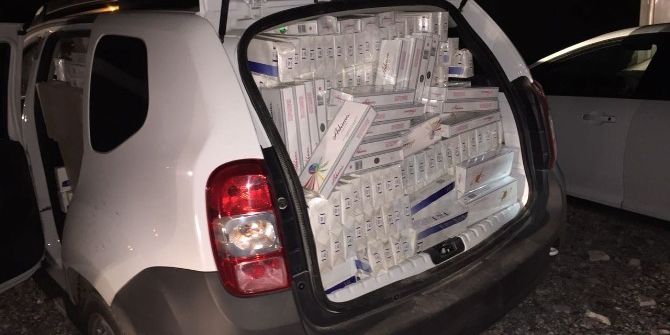 Van’da Kaçak Sigara Operasyonu