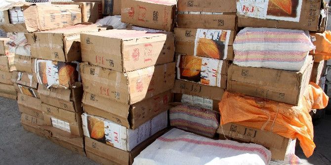 Muradiye’de Kaçak Sigara Operasyonu