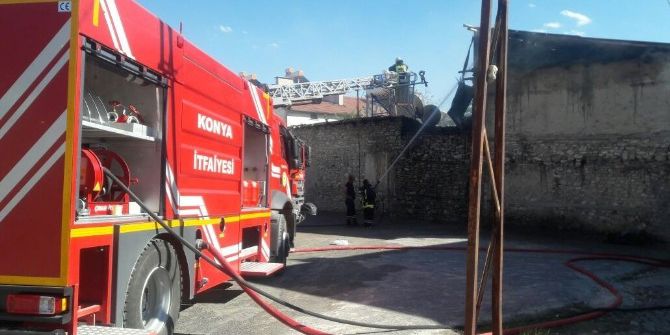 Beyşehir’de Yangın