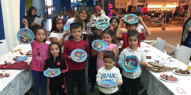 Gaziantepli Miniklerden Sevimli Kuş Yuvaları