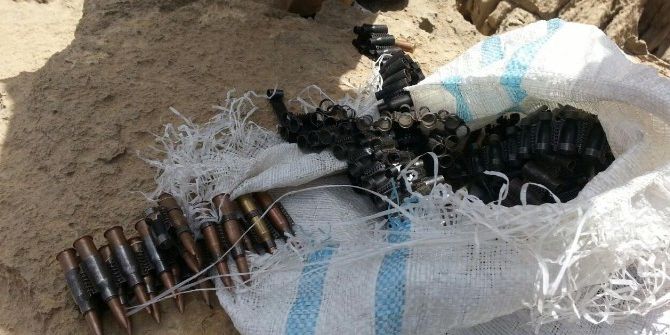 Şemdinli Derecik Güney Dağları Bölgesinde Çok Sayıda Mühimmat Ele Geçirildi