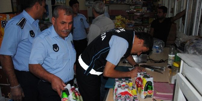 Zabıtalar Okul Kantinlerini Denetledi