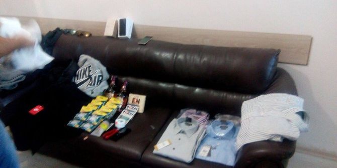 Hırsızlık Anı Güvenlik Kamerasında