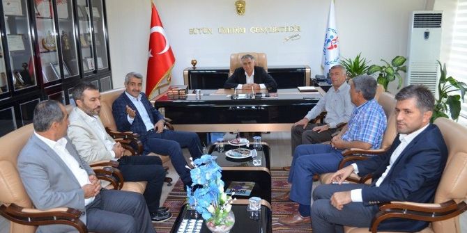 Ak Partiden Müdür Bağcı’ya Teşekkür Ziyareti