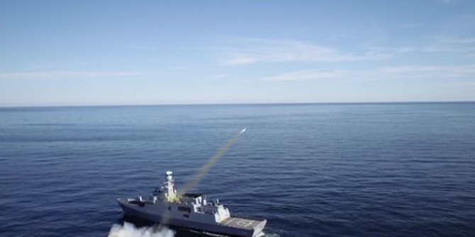 Atmaca Güdümlü Mermisi Atışı, Tcg Kınalıada Korvetimizden Başarılı Şekilde Yapıldı